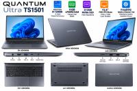 QUANTUM Ultra TS1501 Intel I9-12900K 16GB LPDDR5 RAM 512GB NVMe SSD 15.6" FHD IPS Freedos